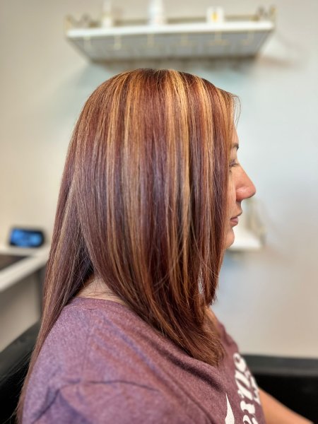 Hair coloring 34 Hair coloring 34